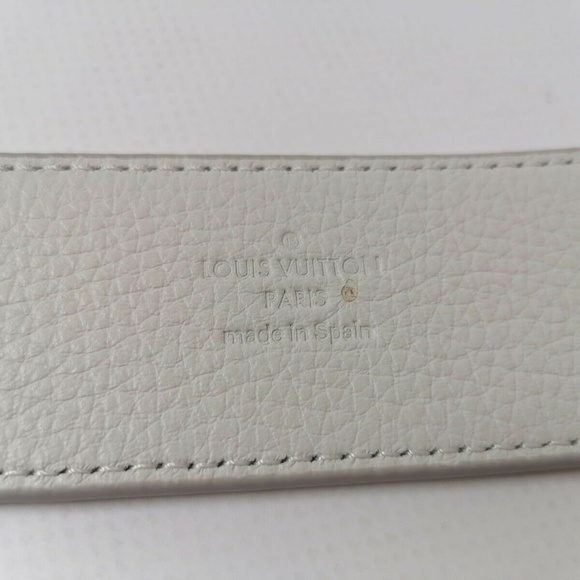 New Authentic Louis Vuitton LV Prism 40 MM Belt M0165 size 36" - Picture 10 of 12